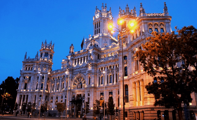 Cybele Palota - Városháza Madrid